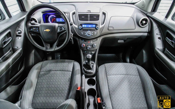 Chevrolet Trax cena 34999 przebieg: 113000, rok produkcji 2013 z Szubin małe 301